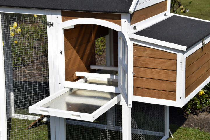 dobar Hühnerstall mit Außengehege und Legebox